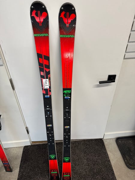 Women's 2022 Rossignol HERO ATHLETE FIS SL 157 cm Racing Skis Without Bindings Max Din 18 (Used)