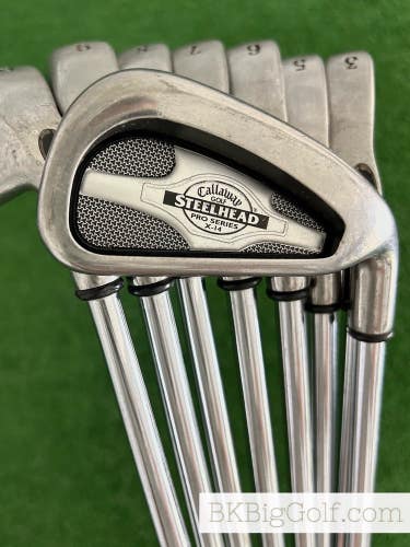 Callaway Steelhead Pro Series X14 Iron Set 3-P / Project X 6.0 Stiff