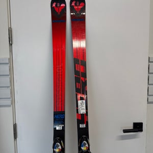 Women's 2022 Rossignol Hero Athlete GS 188 cm Racing Skis With Bindings Max Din 18 (Used)
