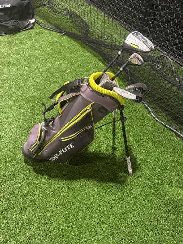 Top Flite Junior Golf Set LH (Used) | 5 Clubs + Bag