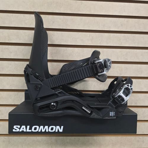 Unisex Medium Salomon District Snowboard Bindings All Mountain (New)