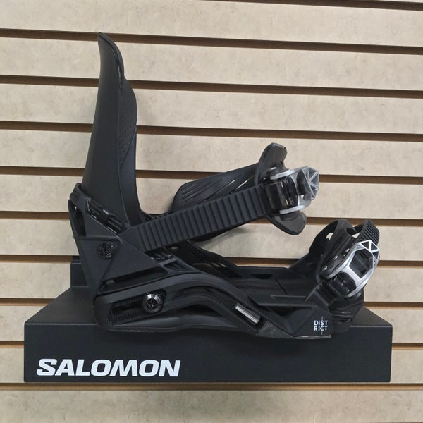 Unisex Medium Salomon District Snowboard Bindings All Mountain (New)