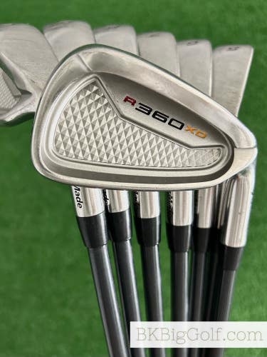 Taylormade R360 XD Iron Set 4-P / Taylormade XD 60 Stiff Graphite