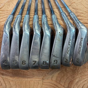 Acuity K20 Iron Set (4-9, 56*, 60*) Right Handed | Acuity K20 Hyperflex Mid Kick Shaft (Used)