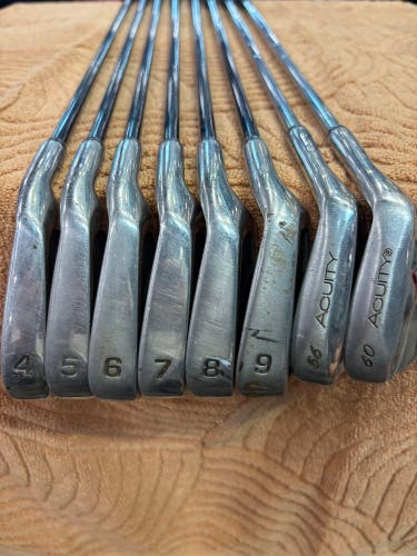 Acuity K20 Iron Set (4-9, 56*, 60*) Right Handed | Acuity K20 Hyperflex Mid Kick Shaft (Used)