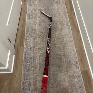 Senior CCM JetSpeed FT5 Pro Left Hand Hockey Stick P28 Pro Stock (Used)