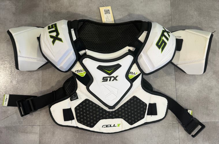 Small Adult STX Cell V Shoulder Pads (Used)