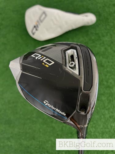 Taylormade Qi10 LS 10.5 Driver w Headcover / Stiff