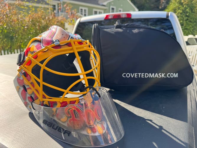 Custom Painted Senior Large Coveted Mask Goalie Mask (Used)