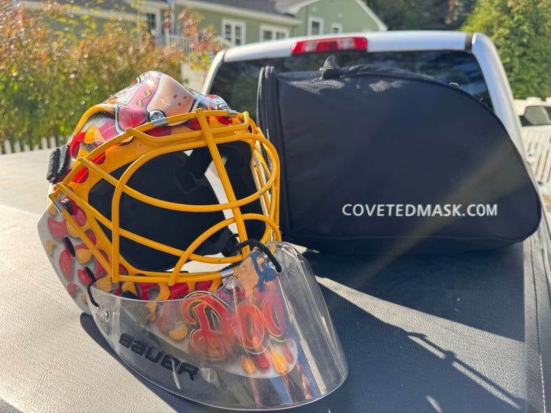 Custom Painted Senior Large Coveted Mask Goalie Mask (Used)