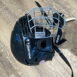 Black Bauer Bhh2100JR Helmet (Used) 6 1/4 - 6 7/8