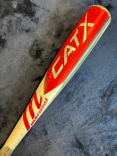 2023 Marucci CATX Alloy Bat USSSA Certified (-10) Alloy 18 oz 28" (Used)