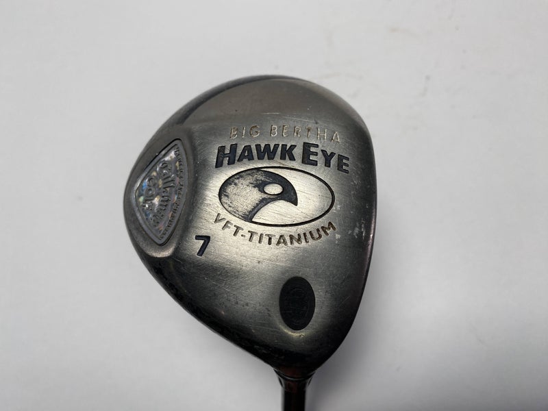 Callaway Hawkeye VFT 7 Fairway Wood 21* Big Bertha Gems 50 Ladies Graphite RH