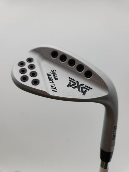 2021 PXG 0311 SUGAR DADDY MILLED CHROME WEDGE 60*/9 XSTIFF KBS TOUR 35" VERYGOOD