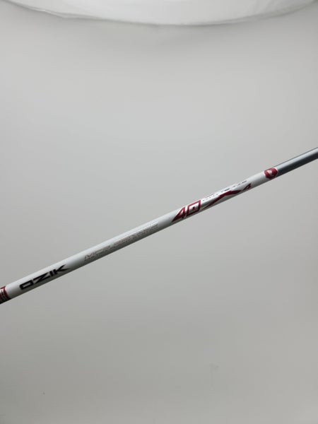 MATRIX OZIK MFS X4 WHITE TIE DRIVER SHAFT REGULAR 40G TM TP 43.5" VERYGOOD