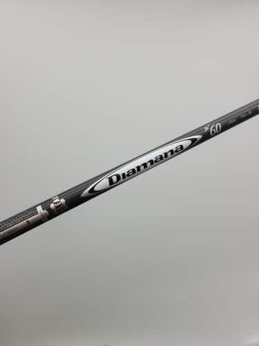 MITSUBISHI DIAMANA D+ 60 DRIVER SHAFT STIFF 60G CALLAWAY TIP 44" VERYGOOD