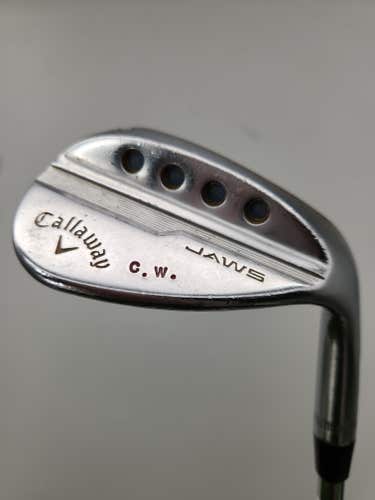 2019 CALLAWAY JAWS MD5 PLATINUM CHROME WEDGE 60*/12X STIFF NSPRO MODUS3 35.25" F