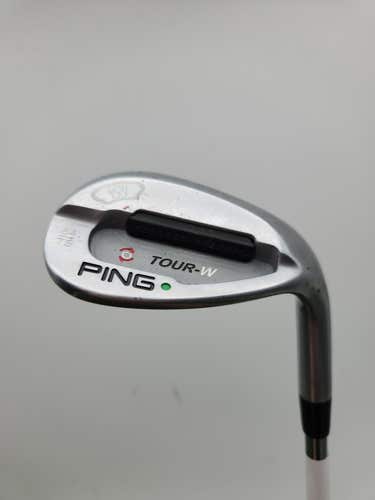 2007 PING TOUR W BRUSHED SILVER WEDGE 64* STIFF PING AWT 35.5" GOOD