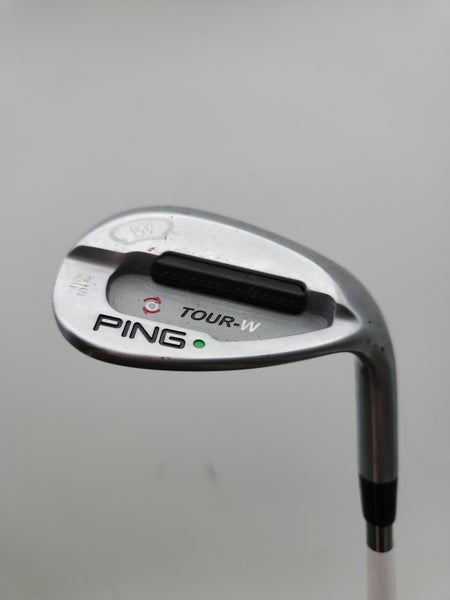2007 PING TOUR W BRUSHED SILVER WEDGE 64* STIFF PING AWT 35.5" GOOD