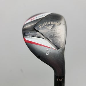 2013 CALLAWAY X HOT 3 HYBRID 19* REG CALLAWAY X HOT GOOD
