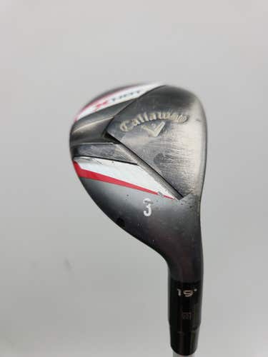2013 CALLAWAY X HOT 3 HYBRID 19* REG CALLAWAY X HOT GOOD