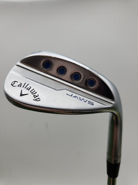 2019 CALLAWAY JAWS MD5 PLATINUM CHROME WEDGE 56*/8C STIFF DYNAGOLD 36" GOOD