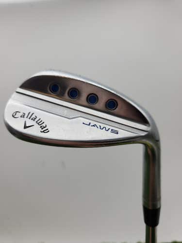 2019 CALLAWAY JAWS MD5 PLATINUM CHROME WEDGE 60*/8W STIFF DYNAGOLD 35.5" GOOD