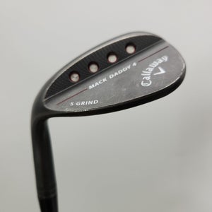 LEFTY 2018 CALLAWAY MACK DADDY 4 WEDGE 60*/10 STIFF DYNGOLD 34.5" GOOD