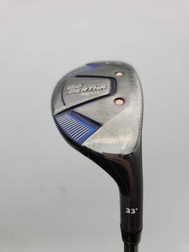 2021 CALLAWAY BIG BERTHA B21 REVA 7 HYBRID 33* LADIES CALLAWAY +HC GOOD