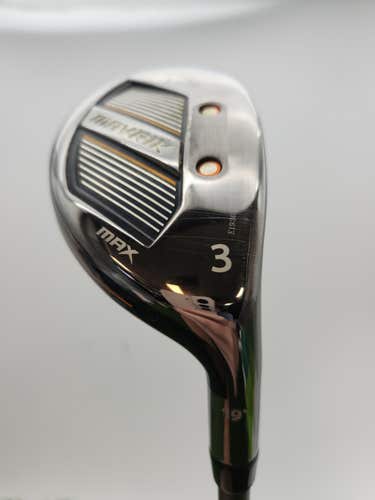 2020 CALLAWAY MAVRIK MAX 3 HYBRID 19* REG PROJECTX CATALYST 65 +HC VERYGOOD
