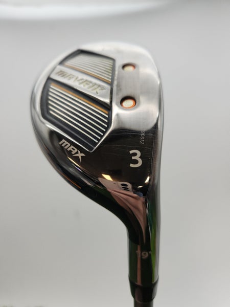 2020 CALLAWAY MAVRIK MAX 3 HYBRID 19* REG PROJECTX CATALYST 65 +HC VERYGOOD