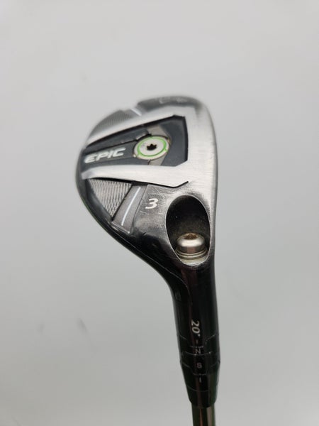 2017 CALLAWAY GBB EPIC 3 HYBRID 20* REG UST RECOIL ES GOOD