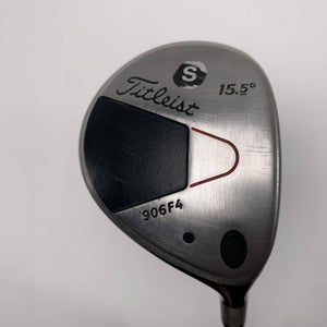 Titleist PT 906F4 3 Fairway Wood 15.5* Aldila VS Proto By You 80g Stiff RH -1''