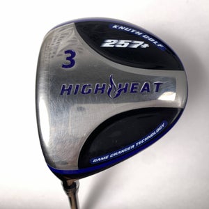 Knuth golf High Heat 3 Fairway Wood 15* Aldila Quaranta 40g Regular LH