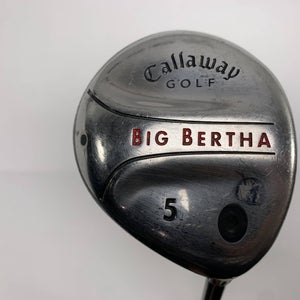 Callaway Big Bertha 2004 5 Fairway Wood 18* RCH 75w Regular Graphite Mens RH