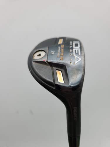 ADAMS BLACK 4 HYBRID 21* STIFF ALDILA VOODOO FAIR