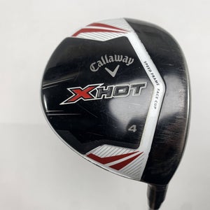 Callaway X Hot 2013 4 Fairway Wood 17* Project X PXv Senior Graphite Mens RH