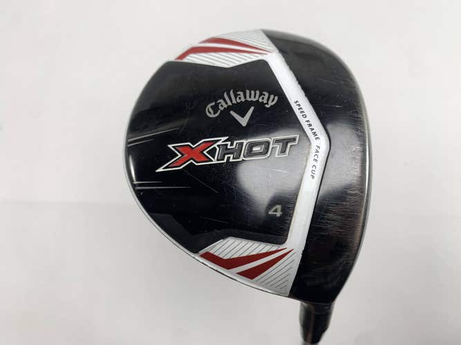 Callaway X Hot 2013 4 Fairway Wood 17* Project X PXv Senior Graphite Mens RH