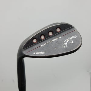 LEFTY 2018 CALLAWAY MACK DADDY 4 MATTE BLACK WEDGE 60*/12 STIFF TT DYNAGOLD S200