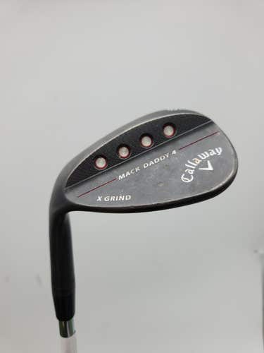 LEFTY 2018 CALLAWAY MACK DADDY 4 MATTE BLACK WEDGE 60*/12 STIFF TT DYNAGOLD S200