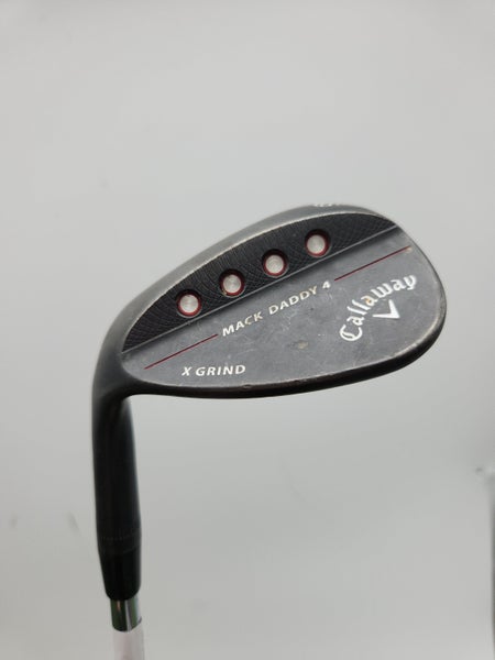 LEFTY 2018 CALLAWAY MACK DADDY 4 MATTE BLACK WEDGE 60*/12 STIFF TT DYNAGOLD S200