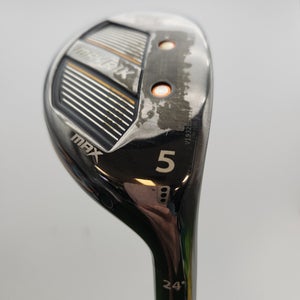 2020 CALLAWAY MAVRIK MAX 5 HYBRID 24* REG PROJECTX CATALYST 65 +HC GOOD