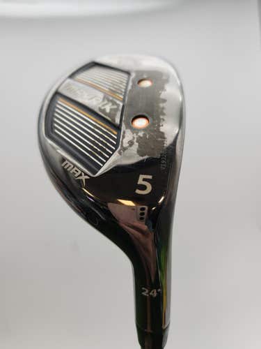 2020 CALLAWAY MAVRIK MAX 5 HYBRID 24* REG PROJECTX CATALYST 65 +HC GOOD