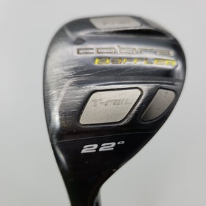 LEFTY 2011 COBRA BAFFLER T RAIL 4 HYBRID 22* REG GRAPH DESIGN TOUR AD +HC FAIR
