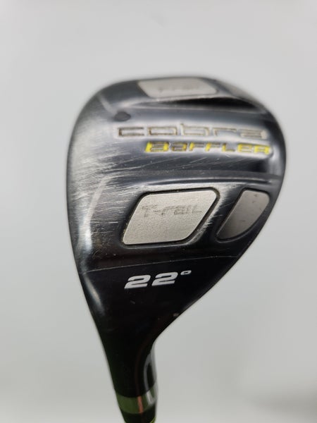 LEFTY 2011 COBRA BAFFLER T RAIL 4 HYBRID 22* REG GRAPH DESIGN TOUR AD +HC FAIR