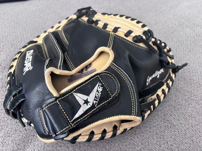 All Star EQUALIZER WEBLESS TRAINING MITT Catchers CM3000TM