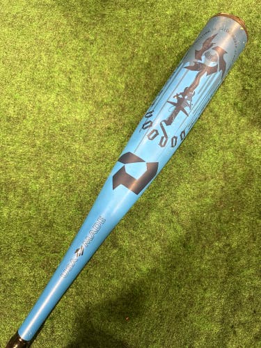 2025 DeMarini Voodoo "Vivid Blue" Alloy Bat USABat Certified (-11) Alloy 19 oz 30" (Used)