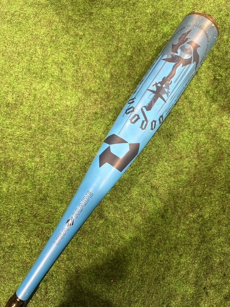 2025 DeMarini Voodoo "Vivid Blue" Alloy Bat USABat Certified (-11) Alloy 19 oz 30" (Used)