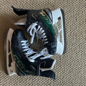 New CCM JetSpeed FT6 Pro Hockey Skates Pro Stock 8 Green