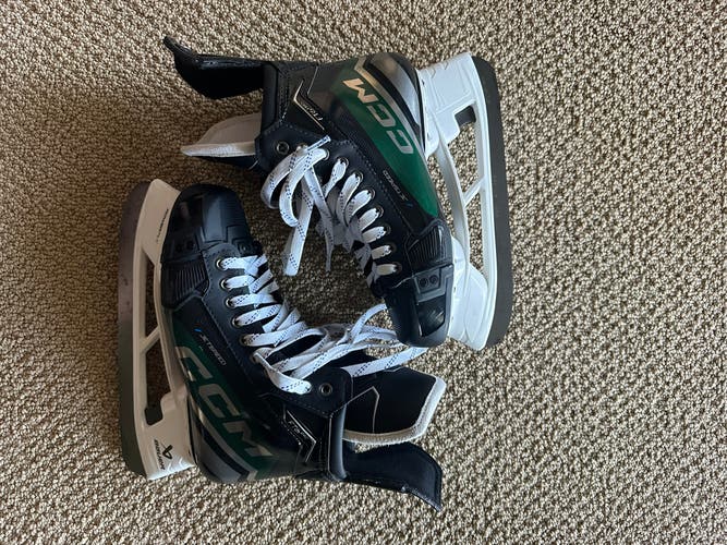 New CCM JetSpeed FT4 Pro Hockey Skates Pro Stock 8 Green